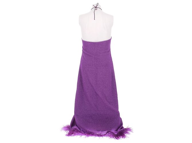 Autre Marque Lila glitzerndes Kleid - Ansicht 2