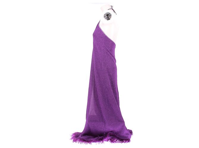 Autre Marque Lila glitzerndes Kleid - Ansicht 3