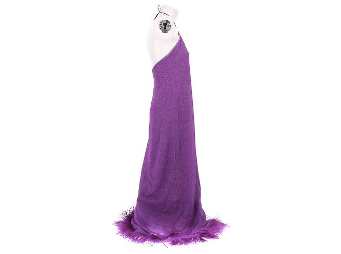 Autre Marque Lila glitzerndes Kleid - Ansicht 4