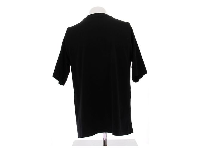 Balenciaga T-shirt nera "Sei il Mondo" Nero - vista 2