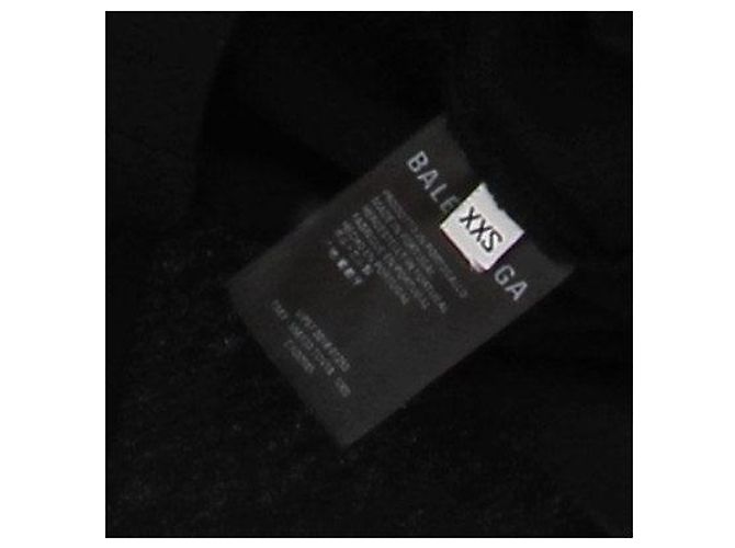 Balenciaga T-shirt nera "Sei il Mondo" Nero - vista 6