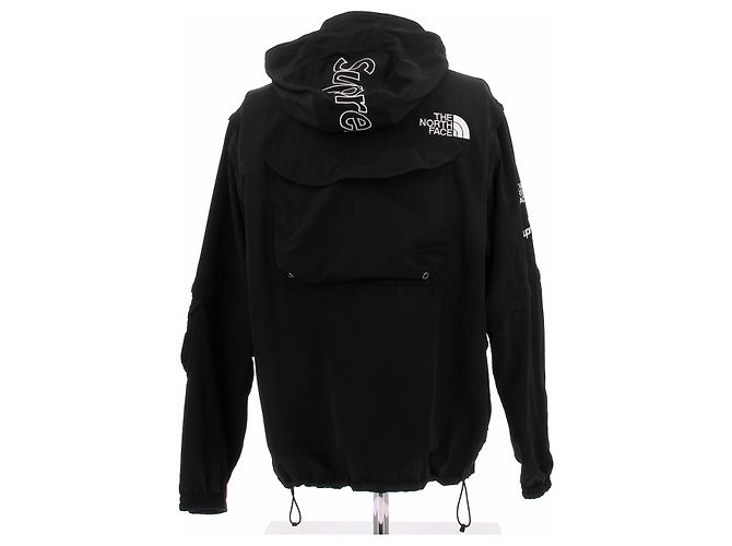 Autre Marque Giacca con cappuccio nera Nero - vista 2