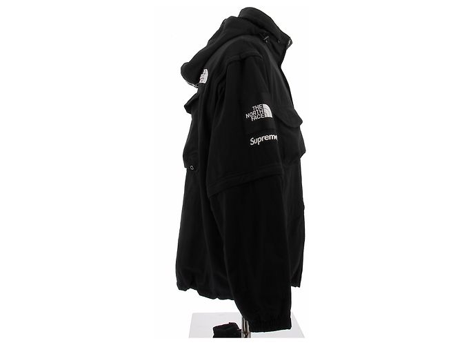 Autre Marque Giacca con cappuccio nera Nero - vista 3