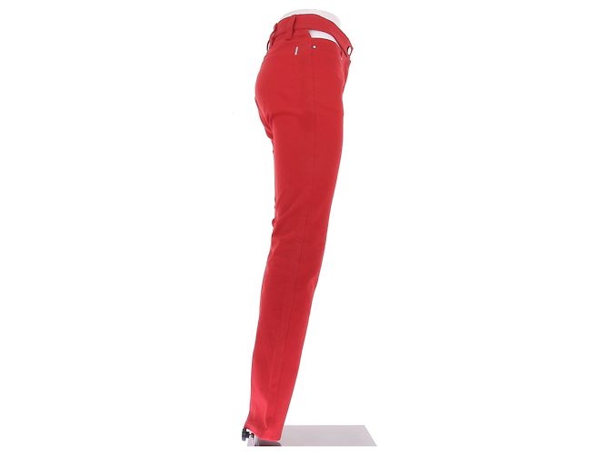 Paco Rabanne Jeans in Rot Baumwolle 36 - Ansicht 3