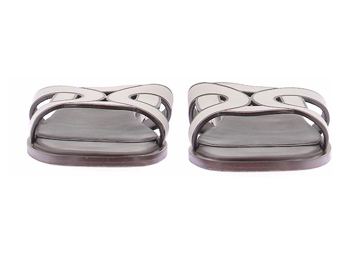 Sandali Tod's in pelle bianchi Bianco - vista 4