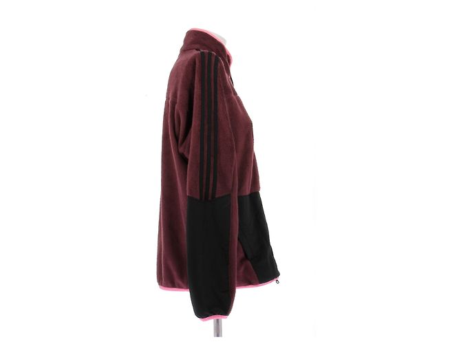 Autre Marque Chaleco polar con cremallera burdeos - vista 3