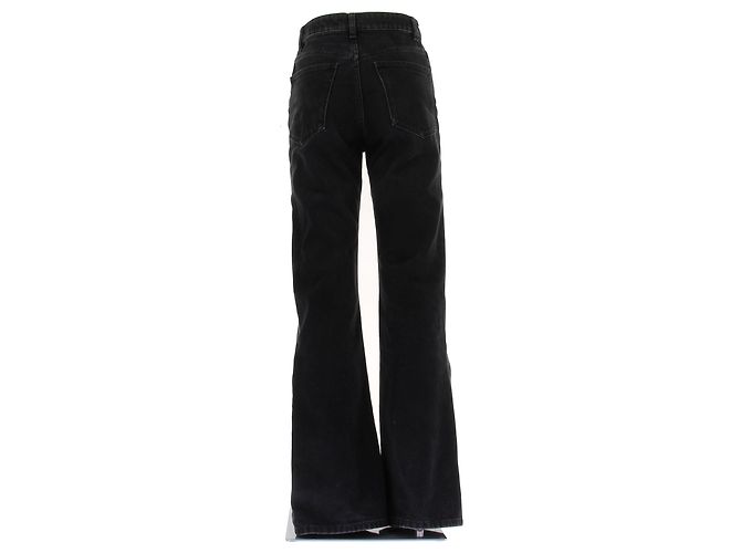Autre Marque Vaqueros de algodón negros RABANNE Talla 25 - vista 2
