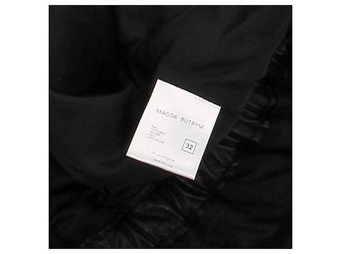 Magda Butrym Black leather jacket - view 6