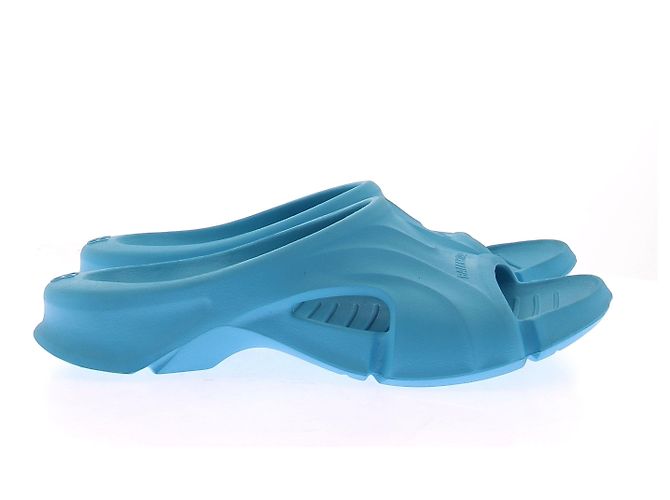 Balenciaga Mules de borracha turquesa - vista 2