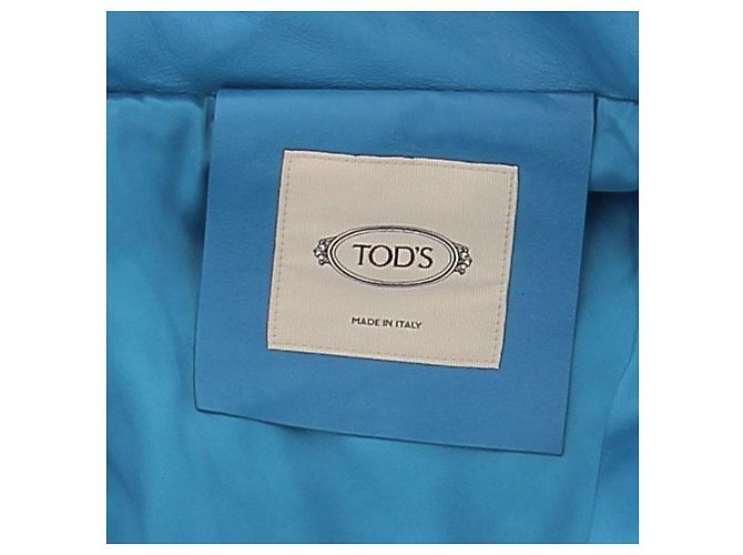 Tod's Lederjacke Blau - Ansicht 5
