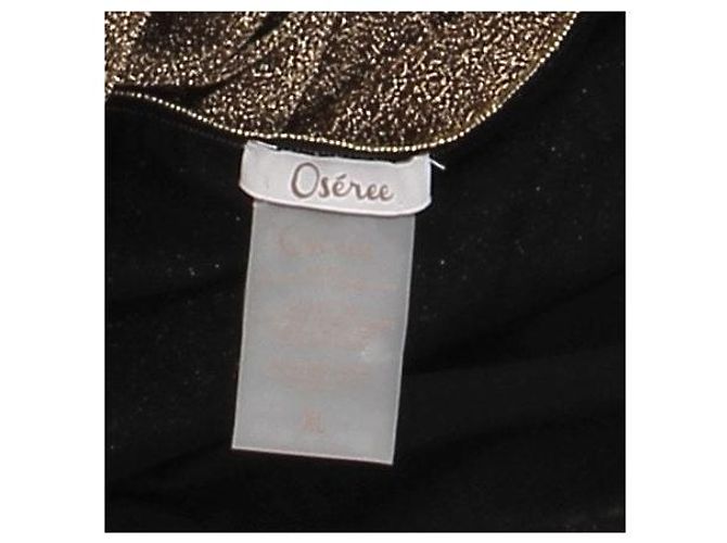 Autre Marque Abito con paillettes dorate OSEREE Beige - vista 5