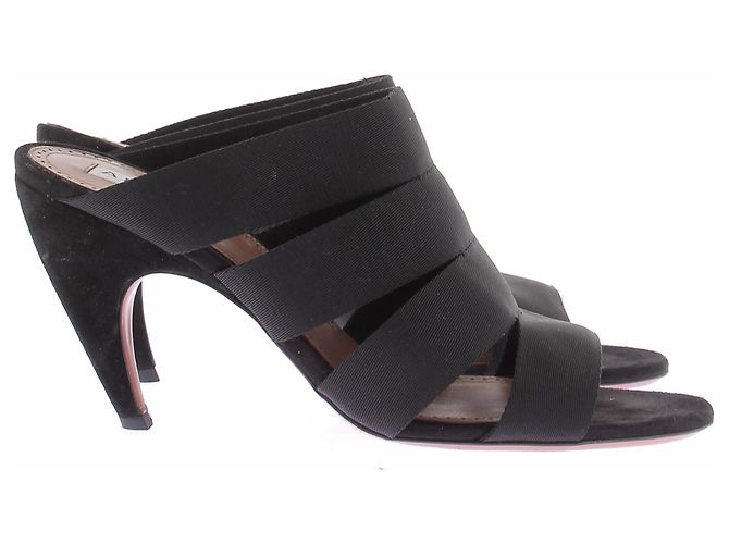 Alaïa Sandali neri con tacco Nero - vista 2
