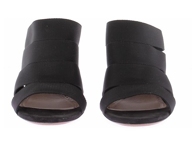 Alaïa Sandali neri con tacco Nero - vista 4