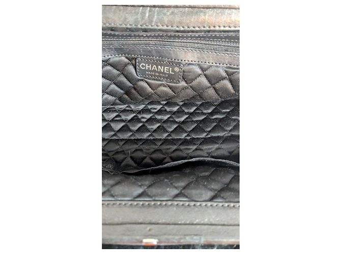 Borsa a spalla in pelle nera Chanel Nero - vista 13