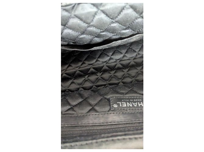 Borsa a spalla in pelle nera Chanel Nero - vista 7
