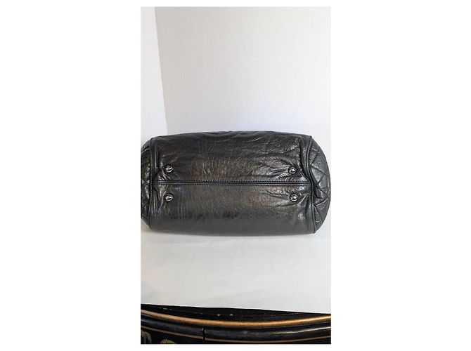 Borsa a spalla in pelle nera Chanel Nero - vista 9