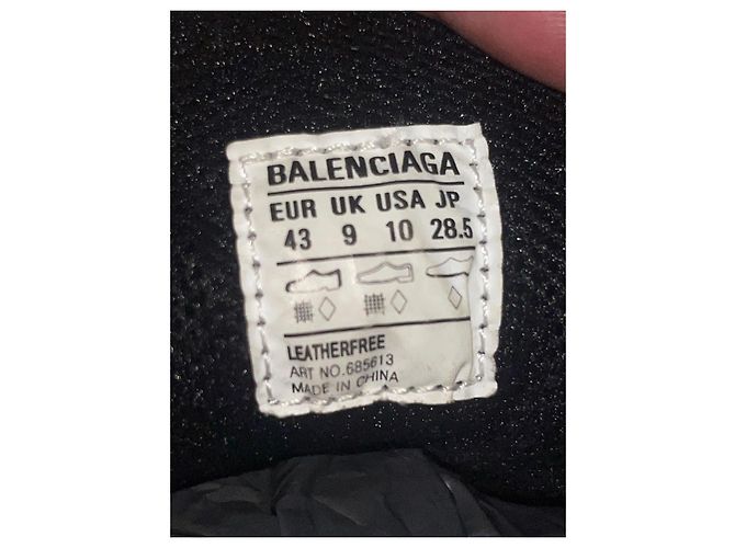 Sneakers Runner Balenciaga Nero - vista 7
