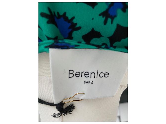 Vestido de seda estampada Berenice - vista 5