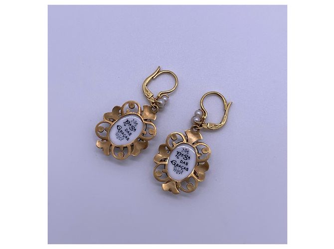 Orecchini Dolce & Gabbana Madonna in oro giallo 18 carati D'oro - vista 5