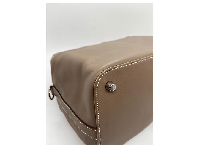 Borsa a mano Hermès Love Toolbox 26 Grigia Grigio - vista 5