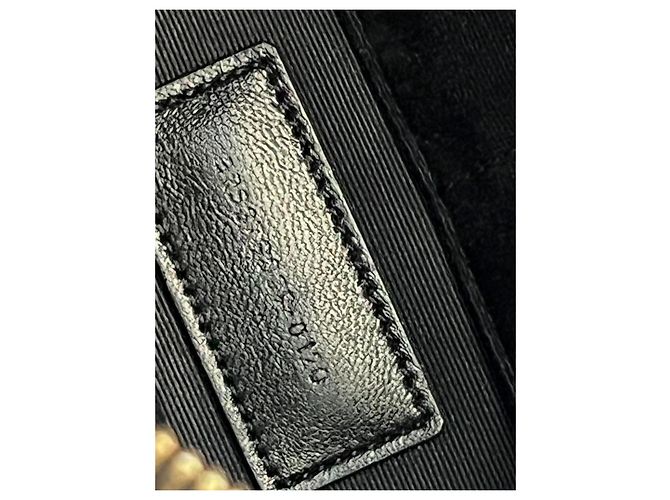 Clutch Saint Laurent in pelle nera Nero - vista 7