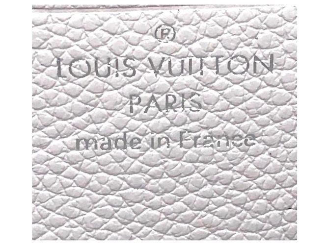 Portafoglio Louis Vuitton Wallet on Chain Ivy Monogram Empreinte bicolor brume-quartz Verde - vista 10