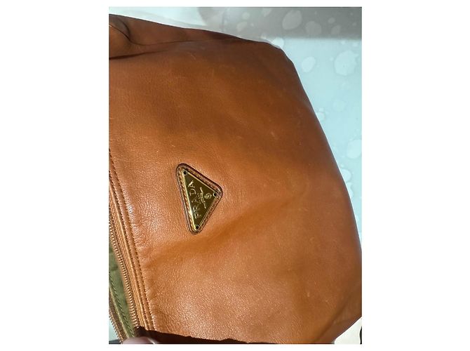 Prada Lederhandtasche Braun - Ansicht 2