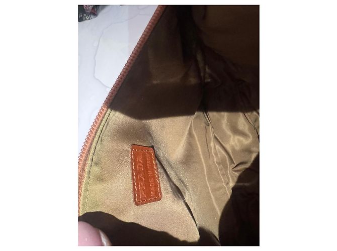 Prada Lederhandtasche Braun - Ansicht 4