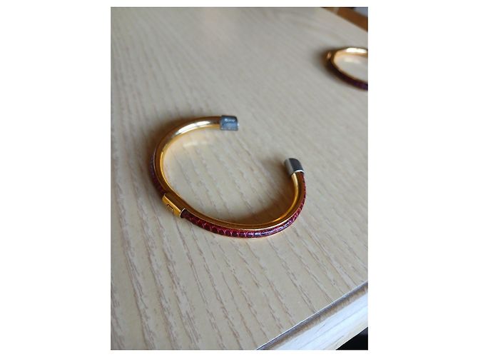 Braccialetti gucci vintage Marrone Verde Bordò - vista 5