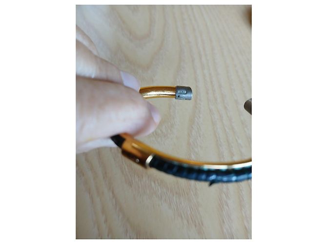 Braccialetti gucci vintage Marrone Verde Bordò - vista 8