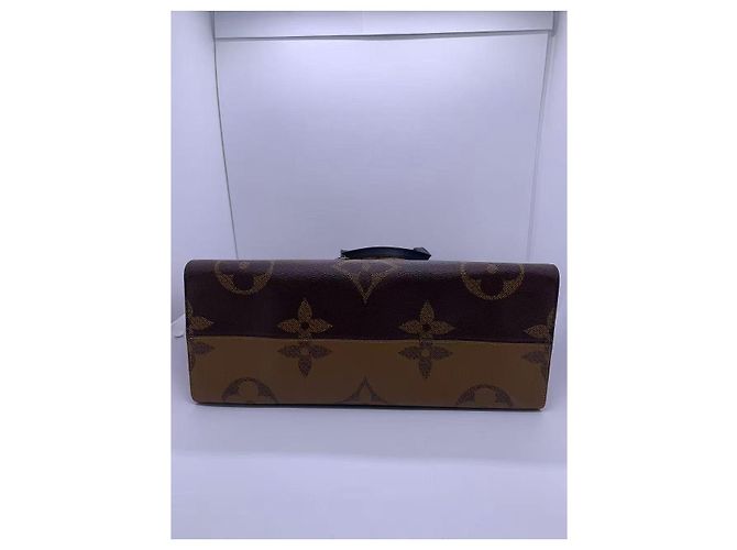 Borsa Louis Vuitton in pelle marrone - vista 5