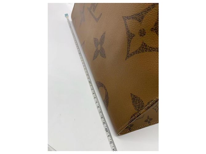 Borsa Louis Vuitton in pelle marrone - vista 6