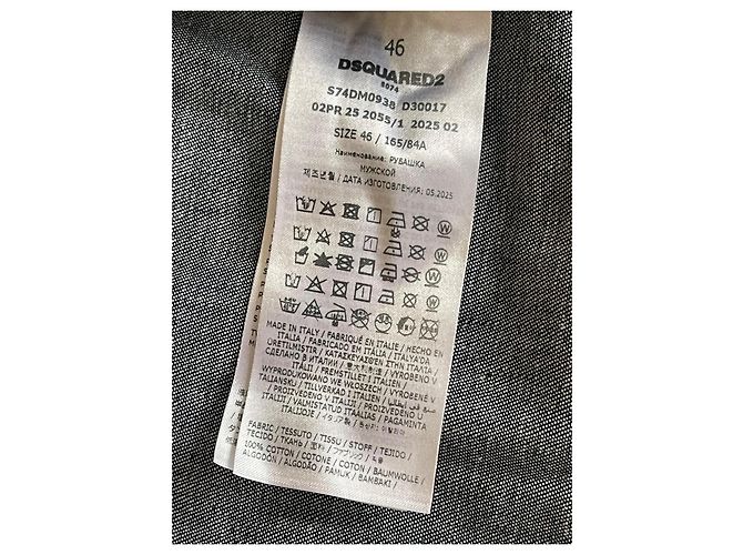 Autre Marque Dunkelblaue Samtjacke von Disquared - Ansicht 8