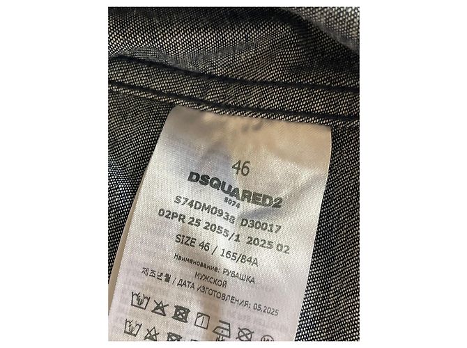 Autre Marque Dunkelblaue Samtjacke von Disquared - Ansicht 9