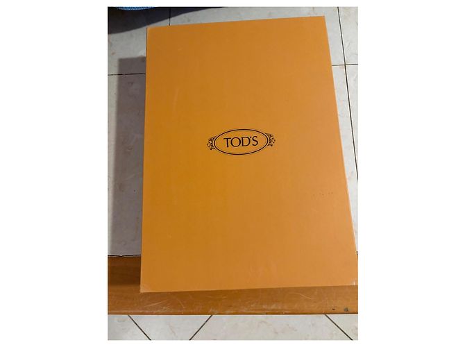 Tod's Botas Montura de Cuero Marrón Talla 40 Marrón oscuro - vista 2