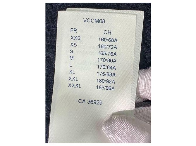 Louis Vuitton Teddy Bear Pullover Großes Logo Blau XS - Ansicht 9