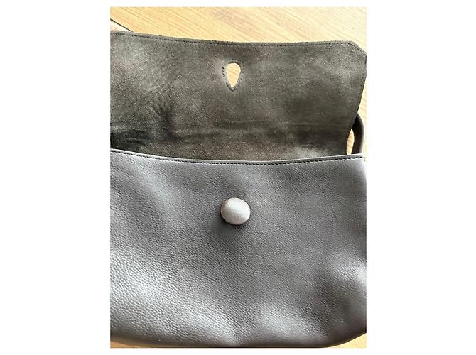 Borsa in pelle Sally di The Row Marrone scuro - vista 5
