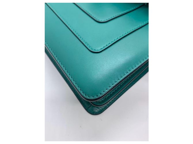 Bulgari Borsa a catena Bvlgari Serpente Verde Pelle Smeraldo - vista 3