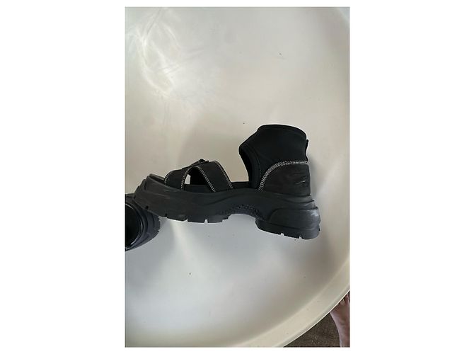 Maison Martin Margiela Sandali neri Maison Margiela Nero - vista 12
