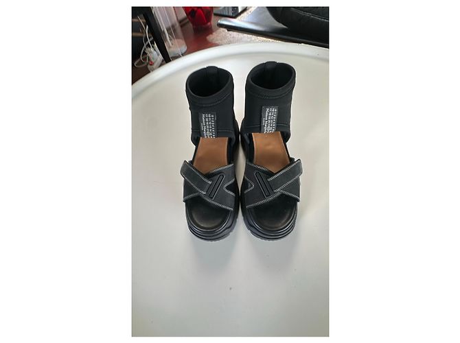 Maison Martin Margiela Sandali neri Maison Margiela Nero - vista 2