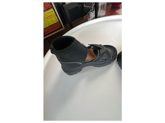 Maison Martin Margiela Sandali neri Maison Margiela Nero - vista 7