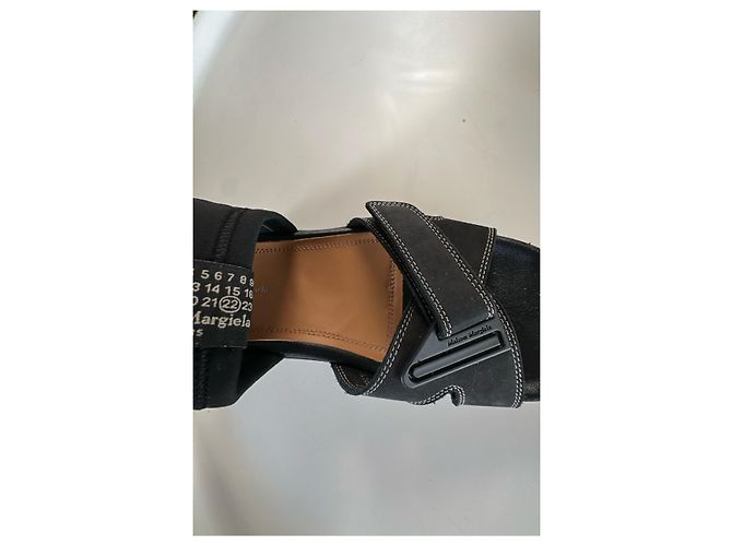Maison Martin Margiela Sandali neri Maison Margiela Nero - vista 9
