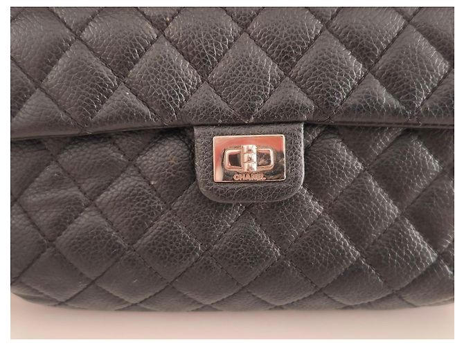 Borsa Chanel Classica Nera in Pelle Trapuntata Nero - vista 2