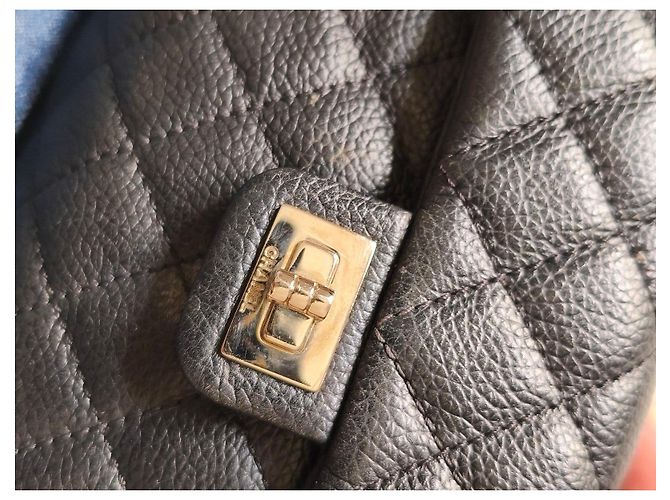 Borsa Chanel Classica Nera in Pelle Trapuntata Nero - vista 4