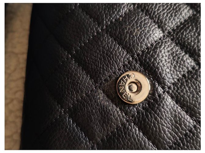 Borsa Chanel Classica Nera in Pelle Trapuntata Nero - vista 5