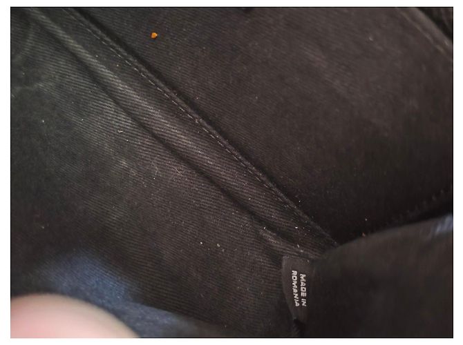Borsa Chanel Classica Nera in Pelle Trapuntata Nero - vista 7