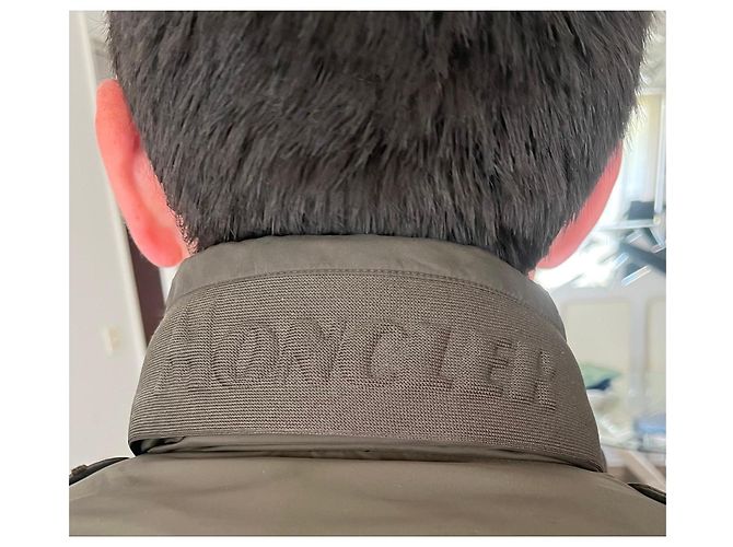 Moncler Jacke Khaki Nylon Herren - Ansicht 3