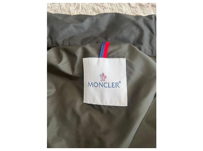 Moncler Jacke Khaki Nylon Herren - Ansicht 5