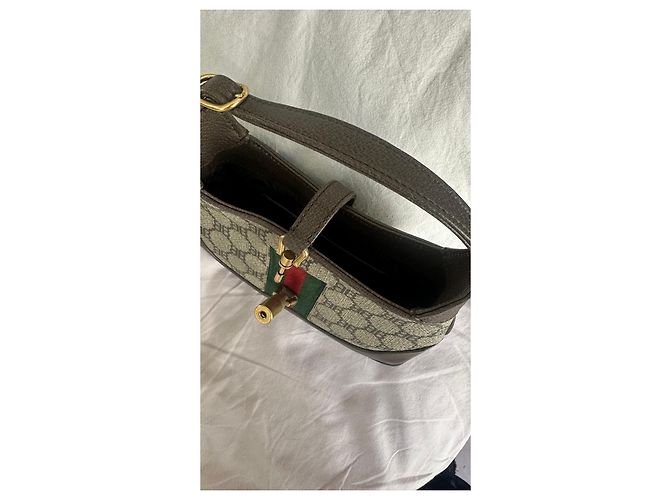 Autre Marque Borsa Balenciaga x Gucci Marrone Rosso Verde - vista 6