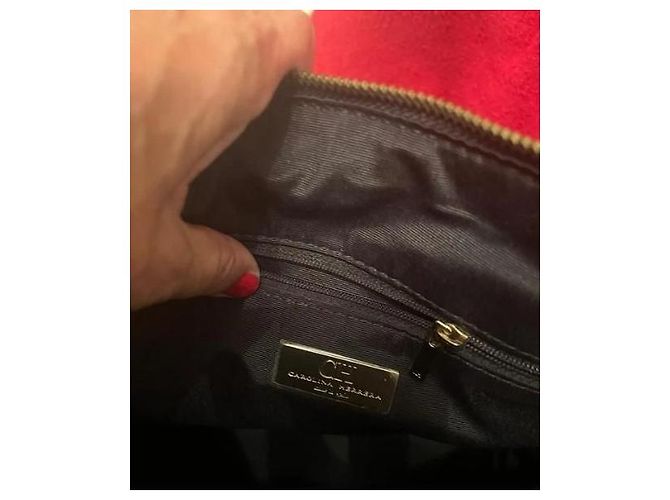 Carolina Herrera Borsa da shopping Monogramma Nero - vista 5